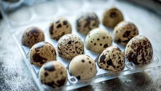 quail eggs to effect